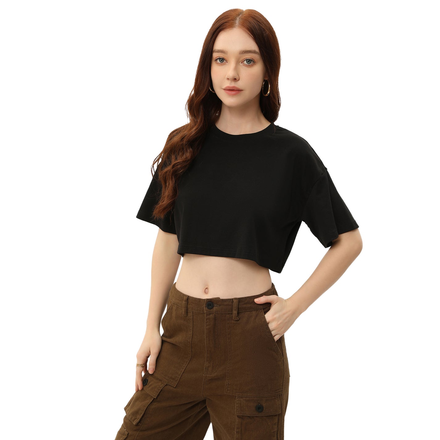 Short Sleeve Crop Top