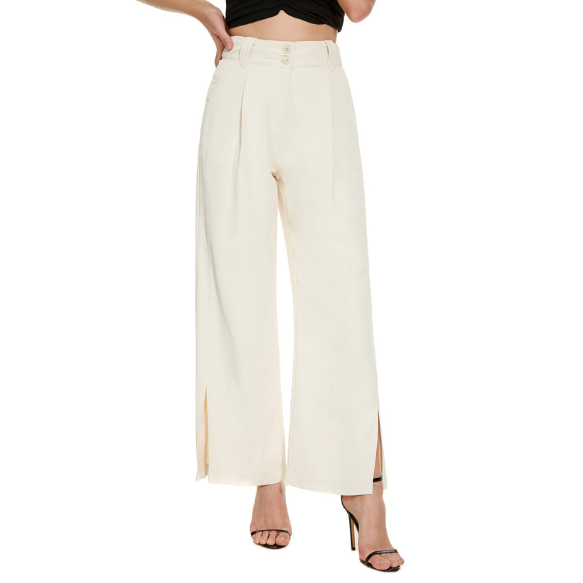 Split Wide Leg Palazzo Pants