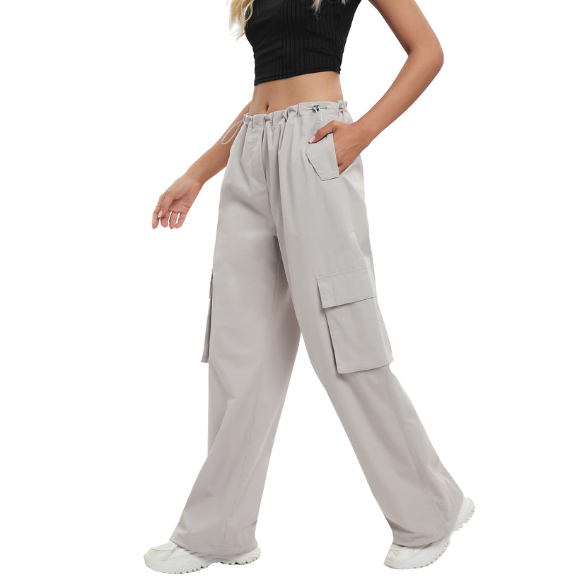 Low Rise Y2K Parachute Pants